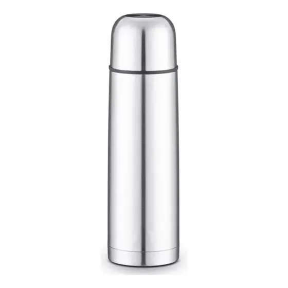 Termo Bala Inoxidable 1 Litro Well Sense Frío O Caliente Acero Conserva Temperaturas Premium