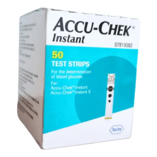 Tiras De Glucometria Accu-chek Instant X 50 Unidades 