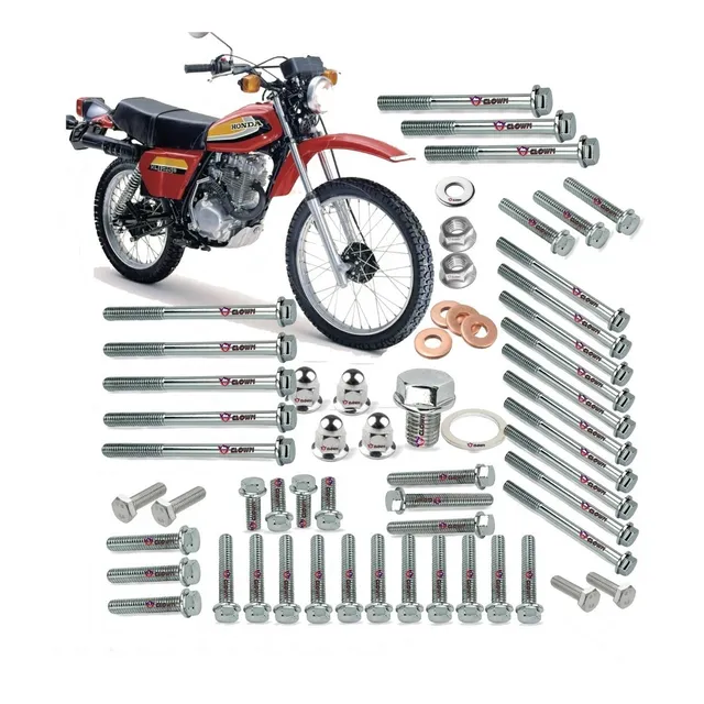 Clown Kit Parafusos Cromado Chave8 Motor Xl 125s Ohc 85 A2c