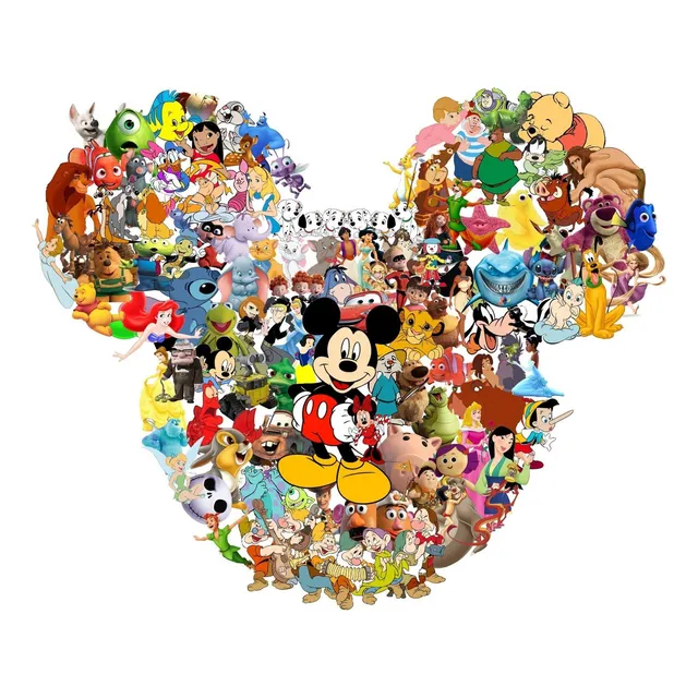 Kit 100 Imágenes Disney En Png Sin Fondo Alta Calidad