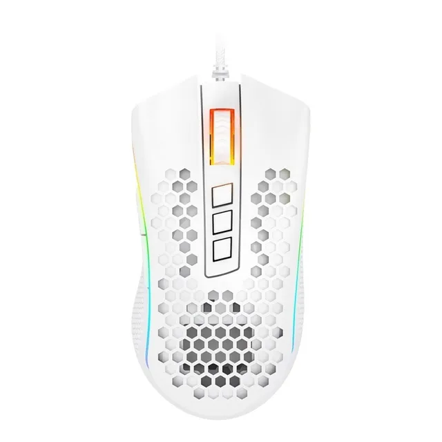 Mouse Gamer Redragon M988w Rgb Chroma Ergonómico Colmena