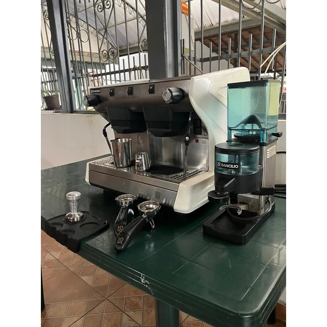 Máquina Café, Rancilio, Clase 5, 2 Grupos Compacto