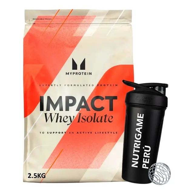 Proteína Impact Whey Isolate 2.5kg Myprotein - Tienda Fisica