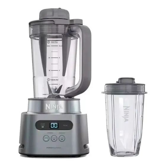 Licuadora portátil Ninja Twisti High-Speed Blender DUO SS150 1.005 L plateada