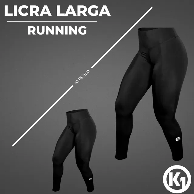 Licra Larga Running Basica K1 Dama