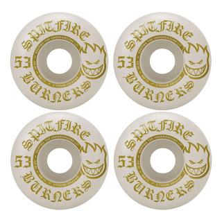 Ruedas De Skate Spitfire Burners 53 Mm 99a Blanco/dorado Ruedas De Skate Spitfire Burners 53 Mm 99a Blanco/dorado