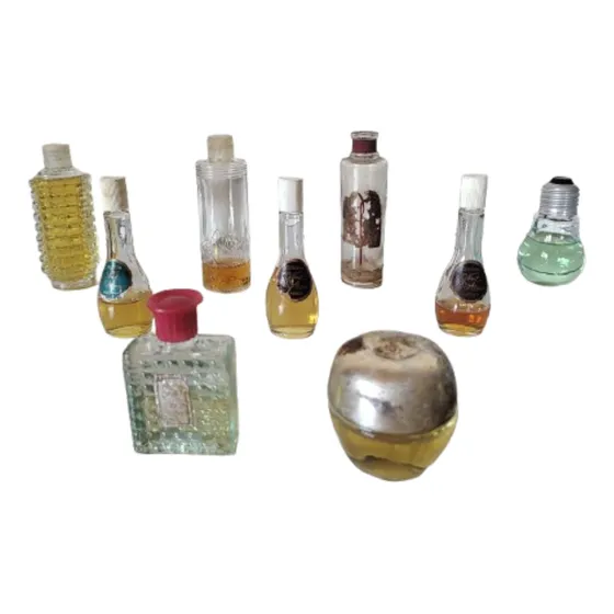 Lote De 8 Perfumes Antigos - Rhodia E Christian Gray