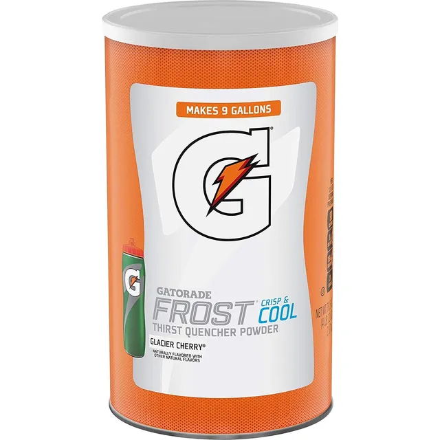 Gatorade En Polvo Sabor Glacier Cherry Rinde 34 Litros