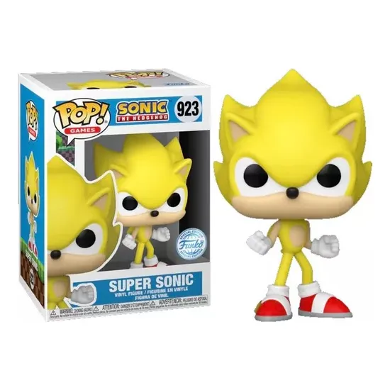 Funko Pop Sonic The Hedgehog Super Sonic 923