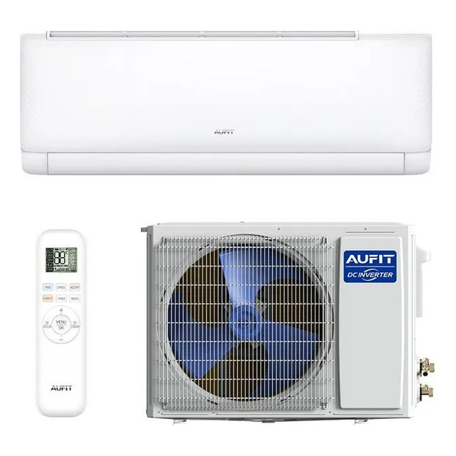 Ar Condicionado Split Hi Wall Inverter Aufit 9.000 Btus Frio R-32. Branco 220v Ar Condicionado Split Hi Wall Inverter Aufit 9.000 Btus Frio R-32. Branco 220v