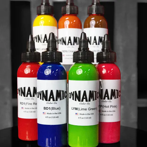 Tinta Para Tatuar Dynamic 4 Oz Sellada