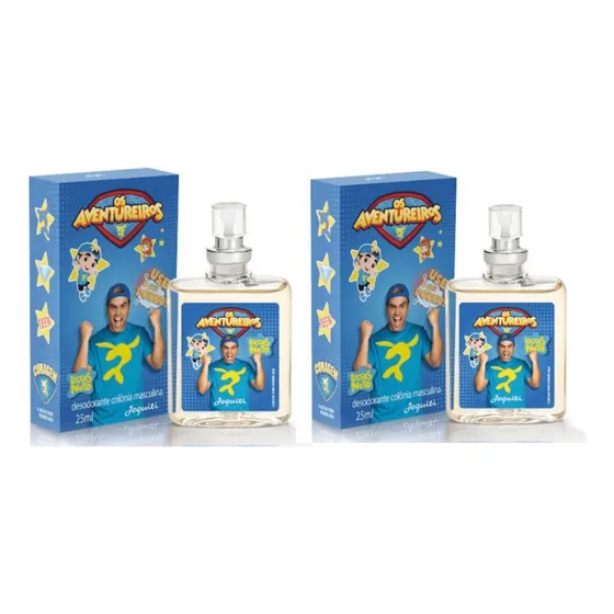 Kit 2 Colônias Os Aventureiros Luccas Neto Masculina-jequiti