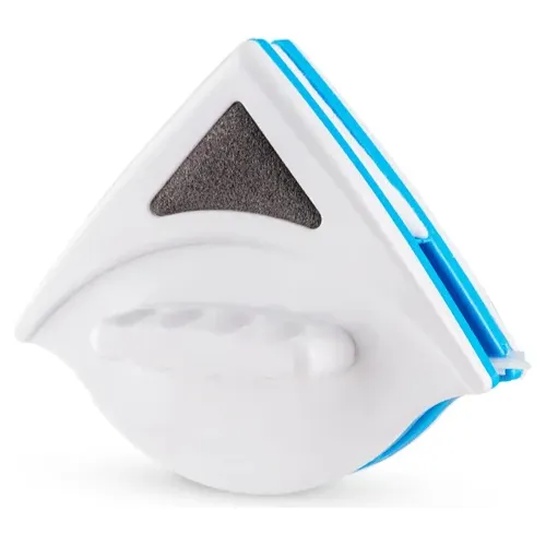Limpiador De Vidrio Magnetico + Limpiador De Riel