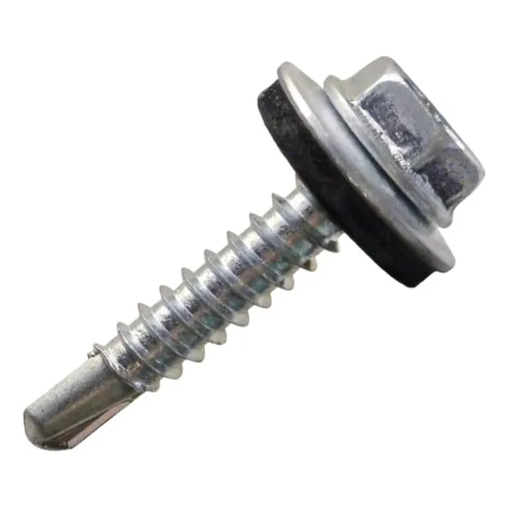 Tornillo Cabeza Hexagonal Autoperforante 12x1 Caja 100 Pcs