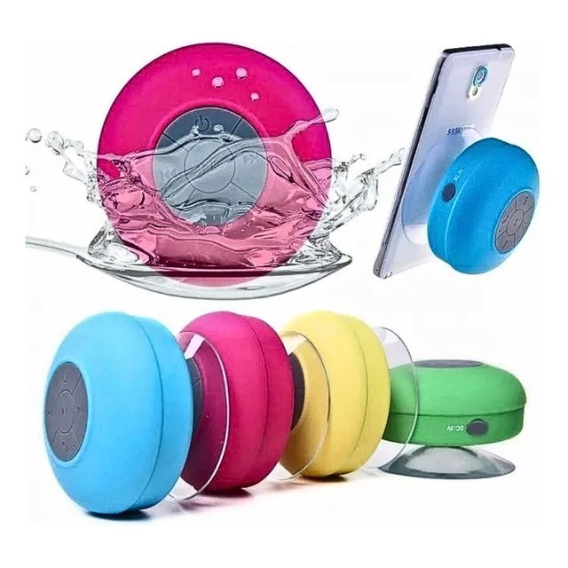 Parlante Bluetooth De Ducha Baño Con Ventosa P/ Ios Android Variado