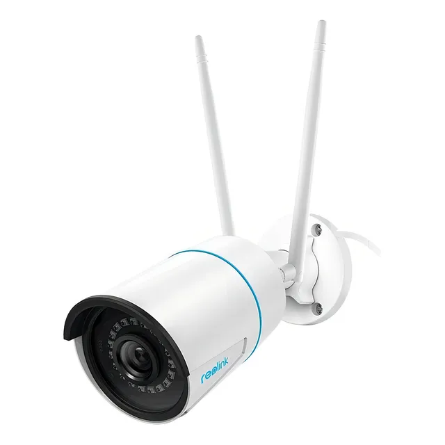 Cámara De Seguridad Exterior Rlc-510wa Reolink Color Blanco