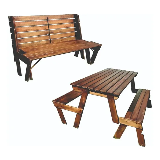 Mesa Banco De Jardin Plegable S (convertible Deck Premium)