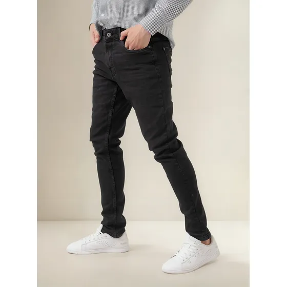 Pantalón De Jean Para Hombre Strech Alicrado Liso