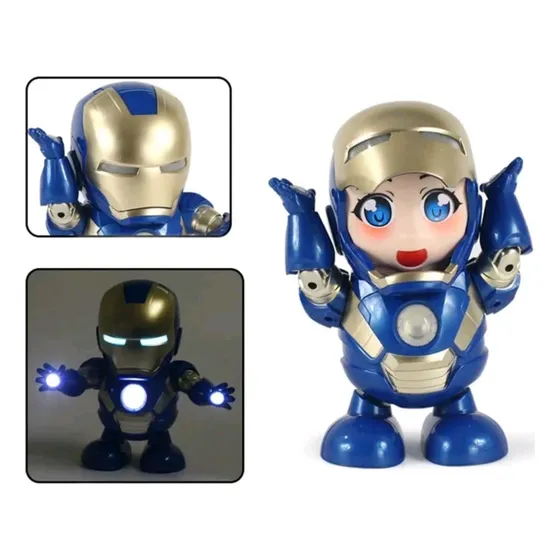 Robot Bailarín De Marvel Con Sonido Luz Y Movimiento.
