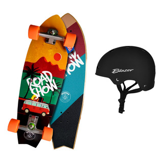 Patineta Ancha Longboard N2 Semiprofesional / Casco Patineta Ancha Longboard N2 Semiprofesional / Casco