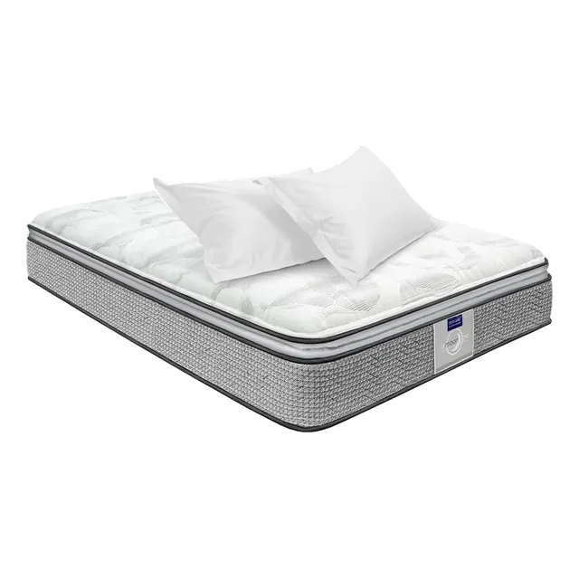 Kit Colchón Matrimonial Ortopédico Restonic + 2 Almohadas