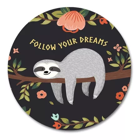 Luna Redonda Mouse Pad Por Smooffly  Tierra Gris La Luna Dis