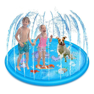 Tapete Acuático Inflable Para Niños Y Bebés Alberca 100 Cm Tapete Acuático Inflable Para Niños Y Bebés Alberca 100 Cm