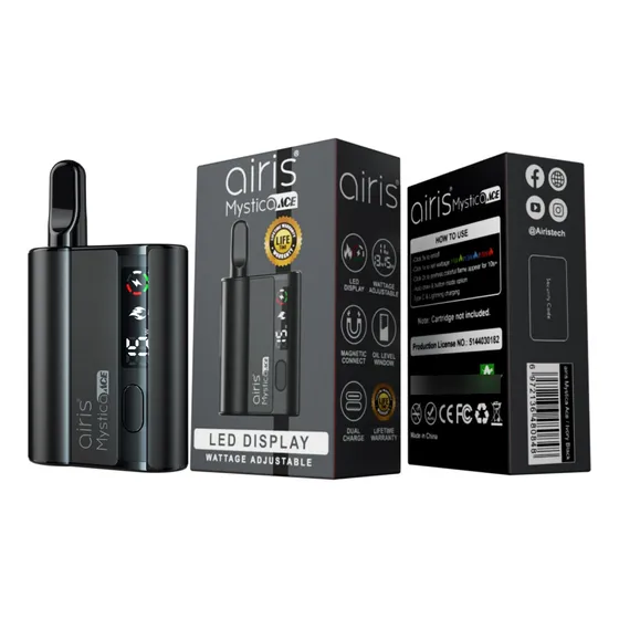 Vaporizador Bateria Airis Mystica Ace Airistech Color Negro