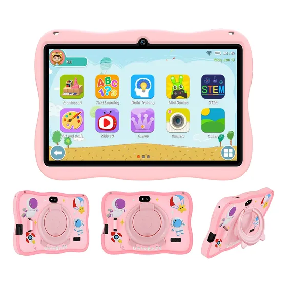 7'' Tablet Para Niños A15 Con Funda Android 12 6+128gb Wifi
