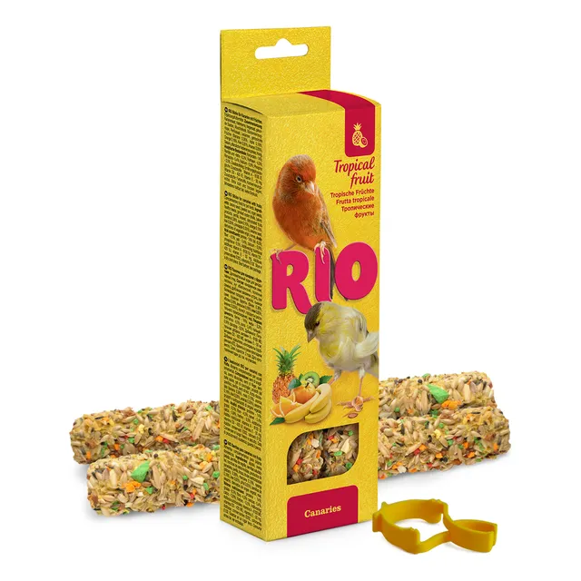 Barritas Semillas Y Frutas Tropicales Para Canarios 2x40g