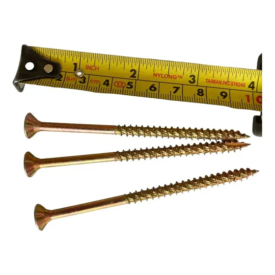 100 Tornillos Turbo Screw Para Madera #14 X 100/60