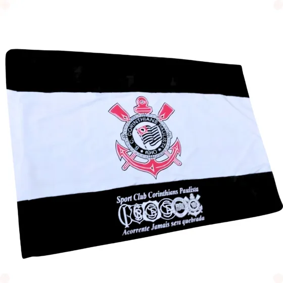 Bandeira Torcedor Corinthians 150x100cm Ss Esportes