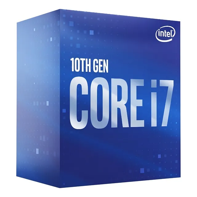 Procesador gamer Intel Core i7-10700 BX8070110700 de 8 núcleos y 4.8GHz de frecuencia con gráfica integrada