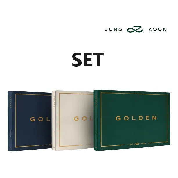 Jungkook ( Bts) - Golden ( Set De 3 Versiones )