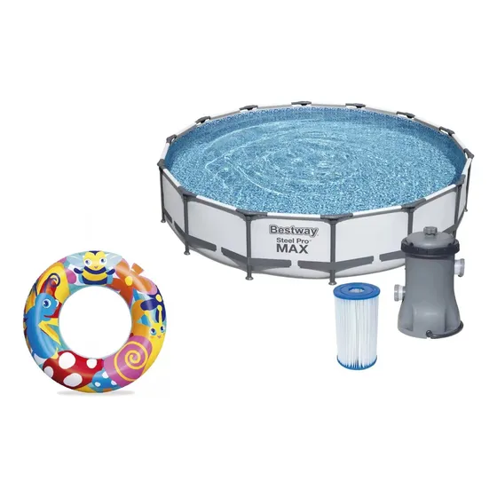 Piscina Estructural 4678 Litros Con Filtro Y Bomba + Regalos