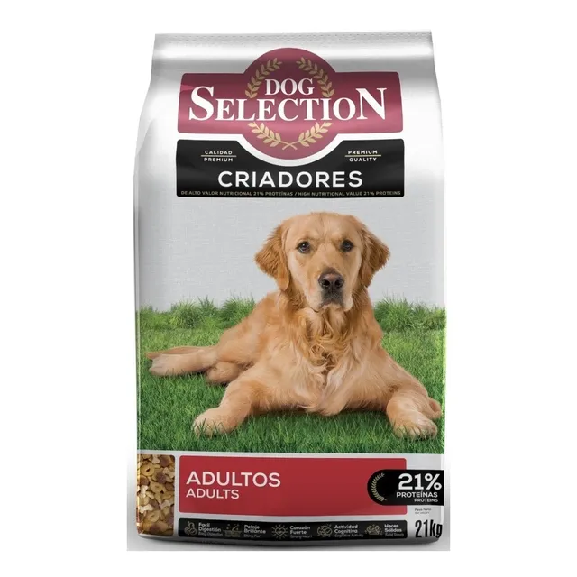Alimento Dog Selection Criadores Criadores para raza mediana y grande sabor carne y pollo en bolsa de 21 kg