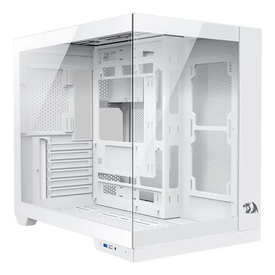 Gabinete Redragon Wideload Pro Midtower S/fan S/fonte Branco