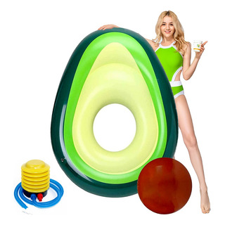 Flotador Inflable Salvavidas Aguacate Gigante Para Alberca Flotador Inflable Salvavidas Aguacate Gigante Para Alberca