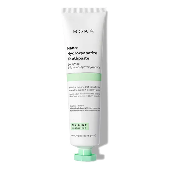 Pasta Dental Natural Boka Ela Menta Nano Hidroxiapatita 113g