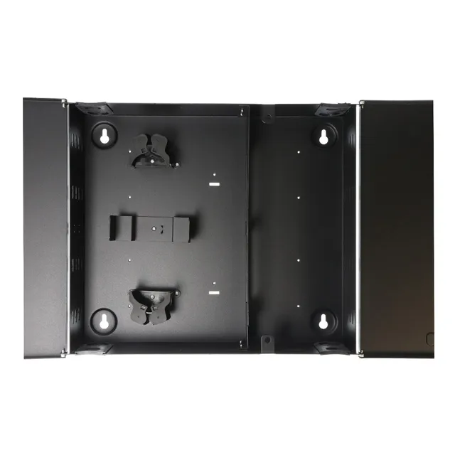 Belden Patch Panel Montaje En Muro Fiberexpress Negro
