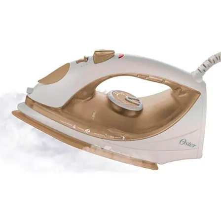 Ferro De Passar Gcstbs5907 Antiaderente Com Jato De Vapor E Potência De 1200w Cor Champagne Oster Champanhe 127v