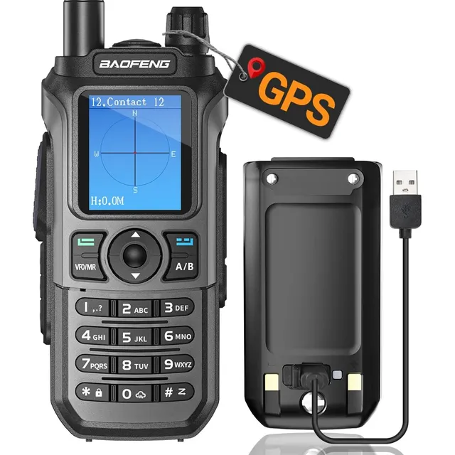 Radio Portatil Baofeng Uv-21rl Pro 20w Ver. 3 Gps + Air Band