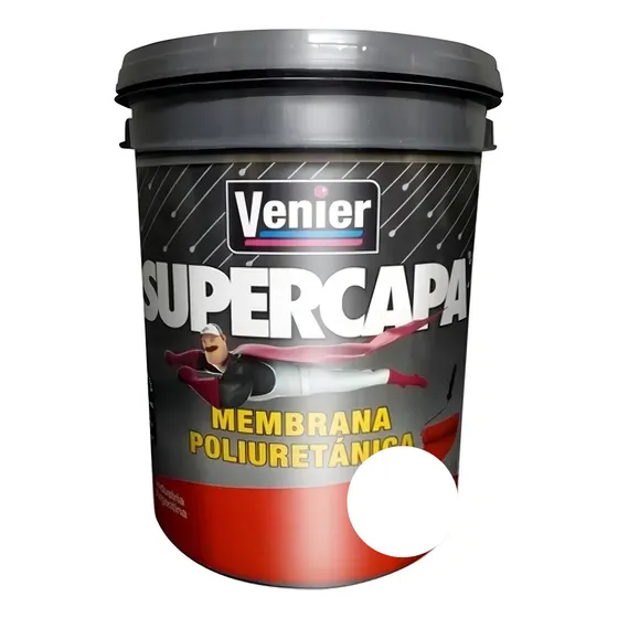 Supercapa Poliuretanica Venier 5 Kg Elastomerica Blanco