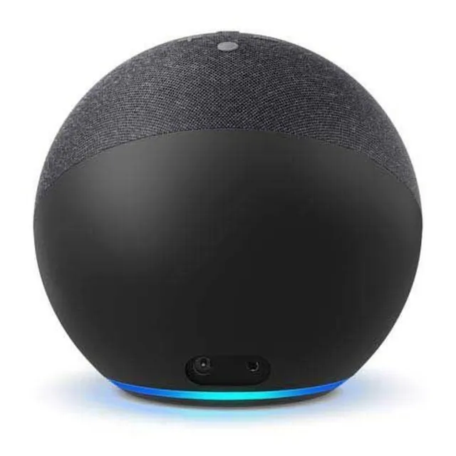 Amazon Echo Dot 4th Gen con asistente virtual Alexa charcoal 110/220V
