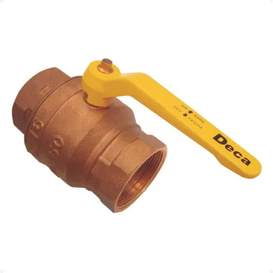 Registro Esfera Bronze Bruto 1 1/4  Dn32 Deca 1552.b.114