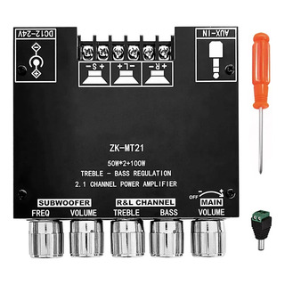 Placa Amplificadora De Potenc Zk-mt21 2.1 200w Bluetooth 5.0 Placa Amplificadora De Potenc Zk-mt21 2.1 200w Bluetooth 5.0