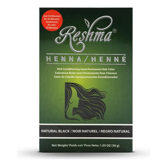 Tinte De Pelo Con Henna Reshma Beauty, 30 Minutos, Cobertura