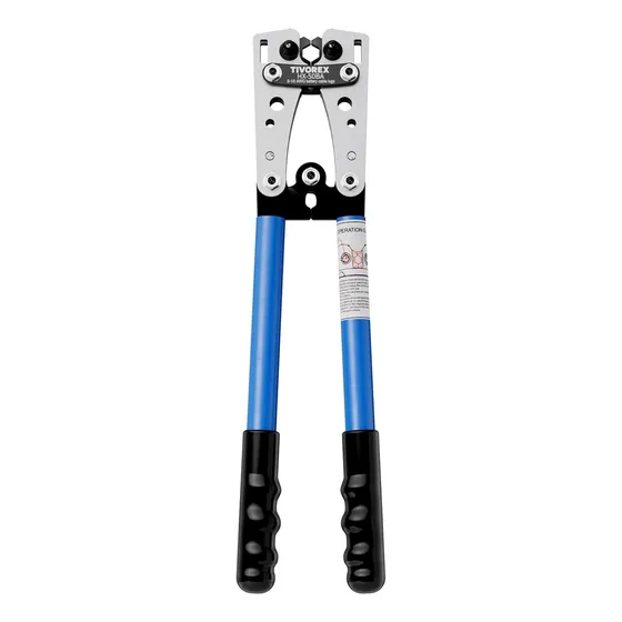 Herramienta Para Crimpado De Cables Awg 8-1/0 Para Cobre Pes