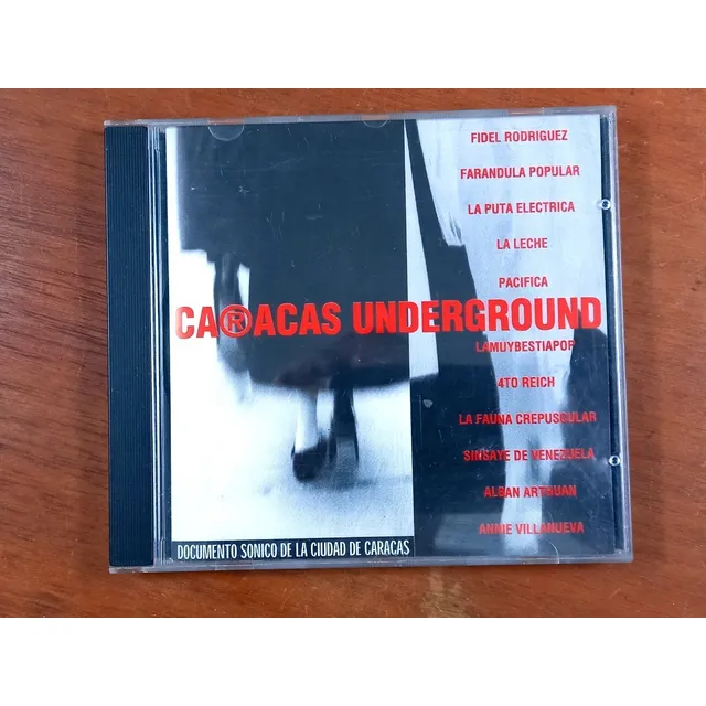 Cd Caracas Underground (1996) Puta Electrica La Leche R30