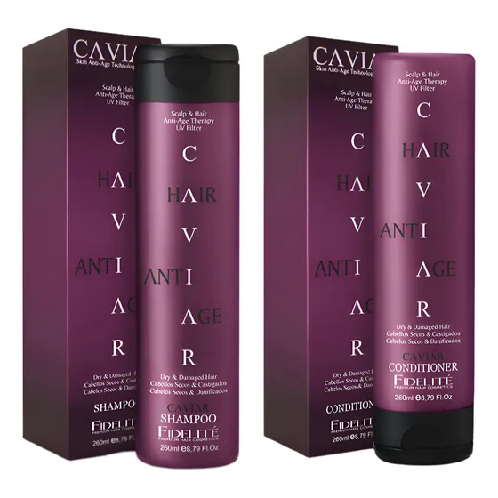 Pack Shampoo + Acondicionador Secos Y Castigados Caviar